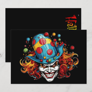 Halloween/Joker Invitation Card