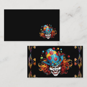 Halloween/Joker Return Business Card