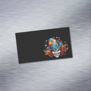 Halloween/Joker Return Business Card Magnet