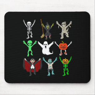 Halloween Jubilation Dancing Monsters Boys Girls K Mouse Mat