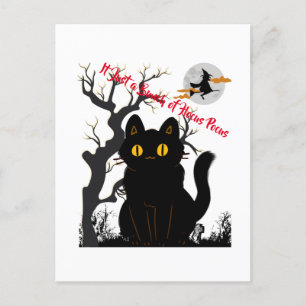 Halloween just a bunch of hocus pocus card