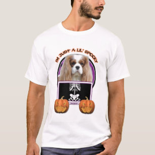 Halloween - Just a Lil Spooky - Cavalier -Blenheim T-Shirt