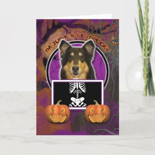 Halloween - Just a Lil Spooky - Collie - Caroline Card