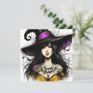 Halloween Just Got Witchier with 'Happy Halloween' Holiday Card