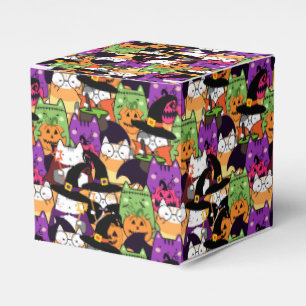 Halloween Kawaii Cat Pattern Favour Box