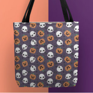 Halloween Kawaii Pattern Tote Bag
