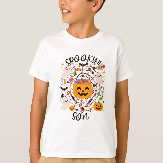 Halloween Kawaii T-Shirt for My Son (Front)