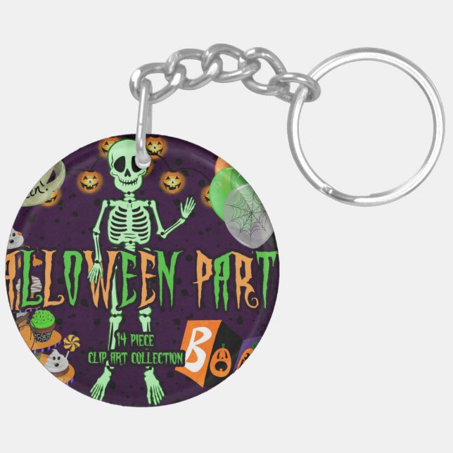 Halloween keychain (Back Left)