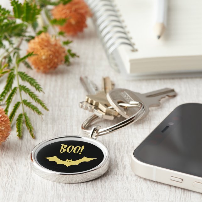 Halloween Keychain by Poet Adiela Akoo (Side)