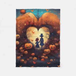 Halloween Kid Friendly  Fleece Blanket