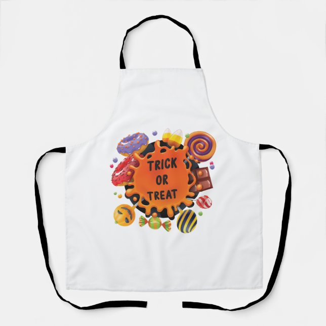 halloween kids  apron (Front)