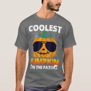 Halloween Kids Coolest Pumpkin In The Patch Boys H T-Shirt