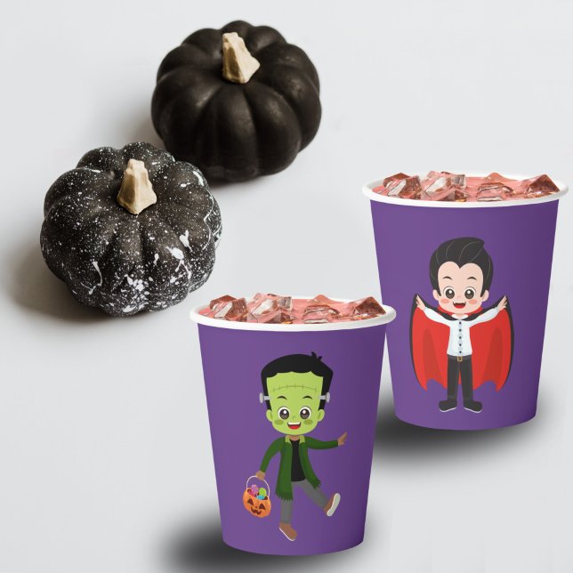 Halloween Kids Costume Party  Paper Cups (Creator Uploaded)