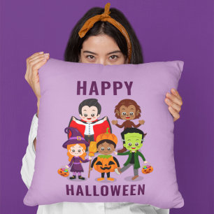 Halloween Kids’ Cute Costume Party Cushion