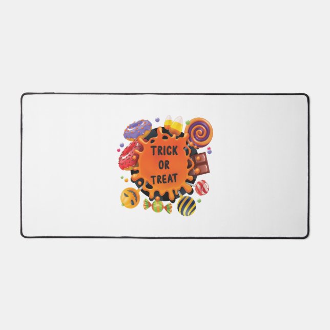 halloween kids  desk mat (Front)