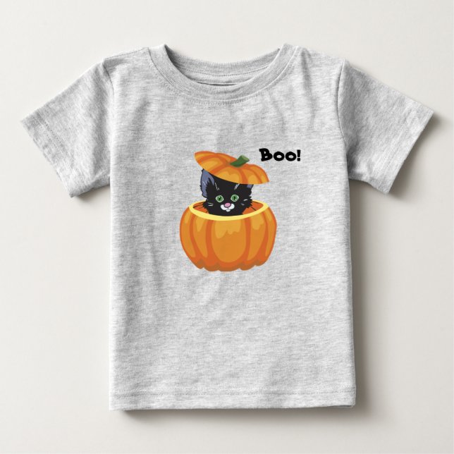 Halloween Kitten Toddler Shirt (Front)