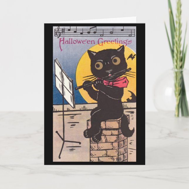 Halloween Kitty Card (Front)