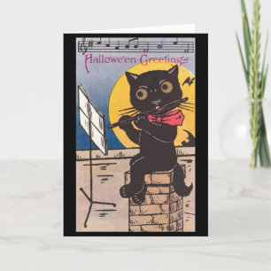 Halloween Kitty Card