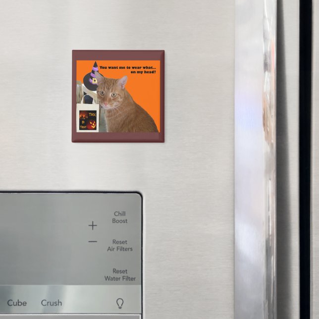Halloween Kitty - Wear What Magnet (In Situ (Fridge))