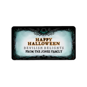 Halloween Label Happy Halloween - Treats Label