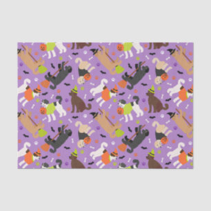 Halloween Labradoodle / Goldendoodle Tissue Paper
