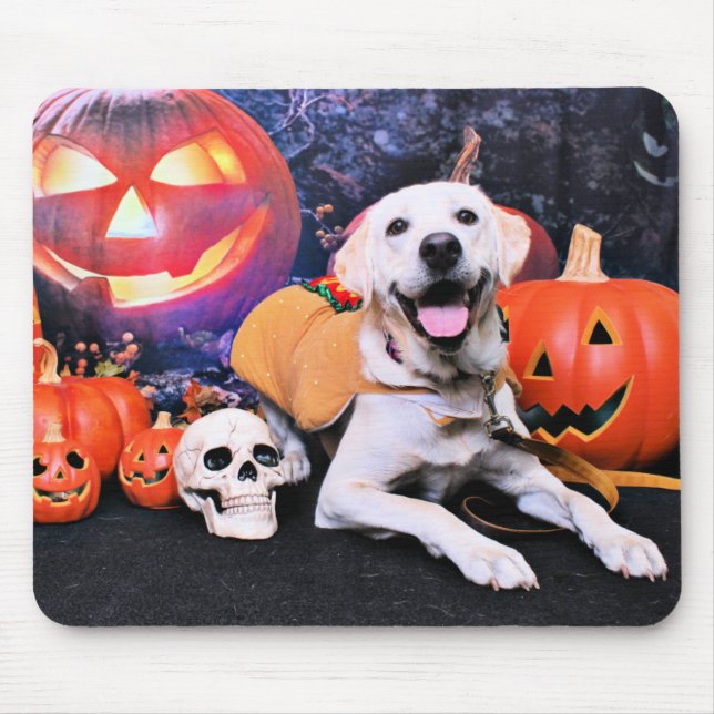 Halloween - Labrador - Macy Mouse Mat (Front)