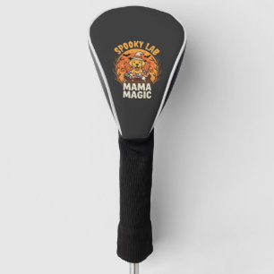 Halloween Labrador Mum Magic Golf Head Cover