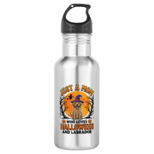 Halloween Labrador Mum Vintage Dog Design_1 532 Ml Water Bottle