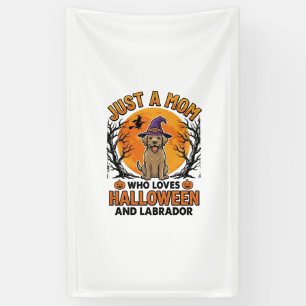 Halloween Labrador Mum Vintage Dog Design_1 Banner