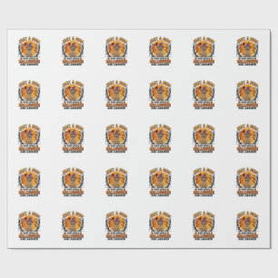 Halloween Labrador Mum Vintage Dog Design_1 Wrapping Paper