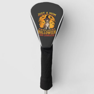 Halloween Labrador Mum Witch Dog Design_1 Golf Head Cover