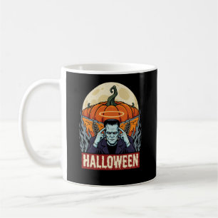 Halloween Labrador Retriever Witch Dog Vintage Vec Coffee Mug