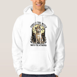 Halloween Labrador Witch Vintage Retriever Dog Des Hoodie