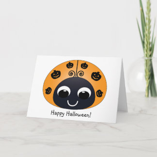 Halloween Ladybug Card