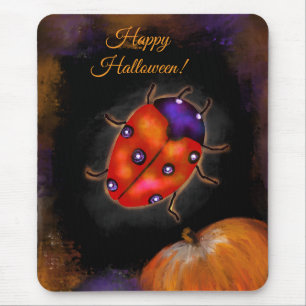 Halloween Ladybug Mouse Mat