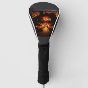 Halloween Landscape Five Golf Head Cover
