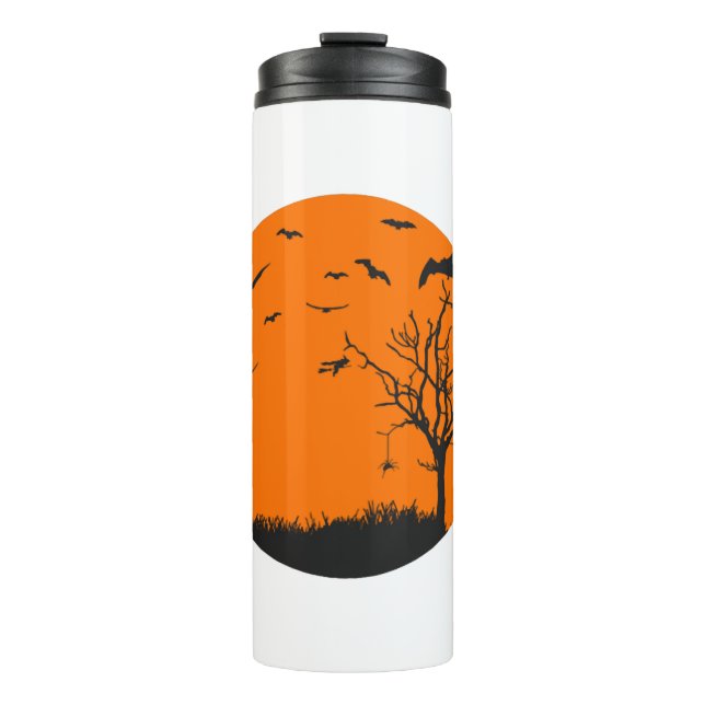 Halloween Landscape Halloween Design Thermal Tumbler (Front)