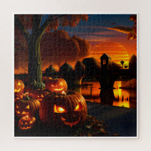 Halloween Landscape  Jigsaw Puzzle