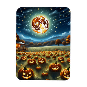 Halloween Landscape Magnet