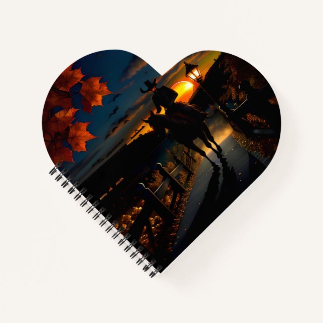 Halloween Landscape Seven Notebook (Front)