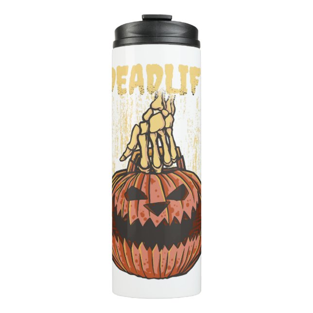Halloween lantern thermal tumbler (Front)