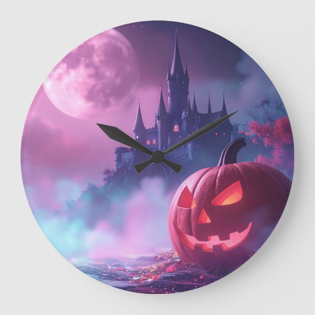 HALLOWEEN LARGE CLOCK (Front)