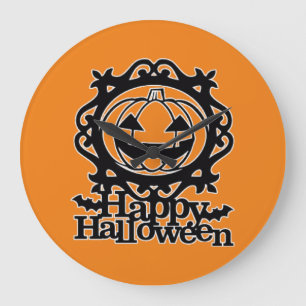 Halloween  large clock