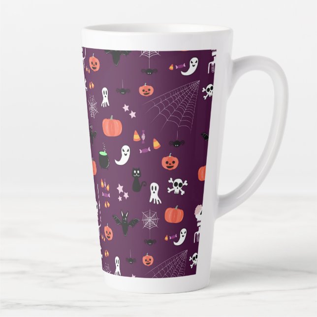 Halloween Latte Mug (Right)