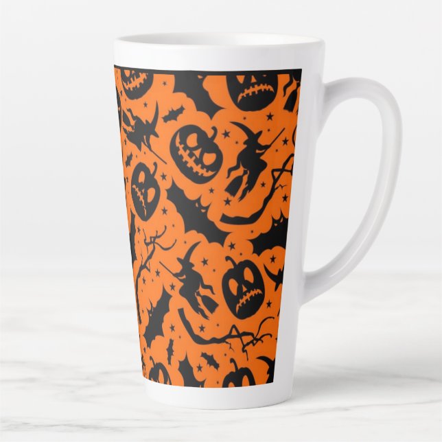 Halloween Latte Mug (Right)