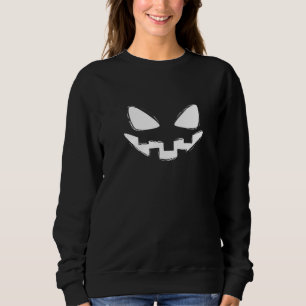 Halloween Lazy Costume Jack O Lantern Sweatshirt