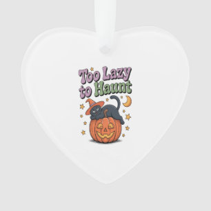 Halloween Lazy Ghost Ornament