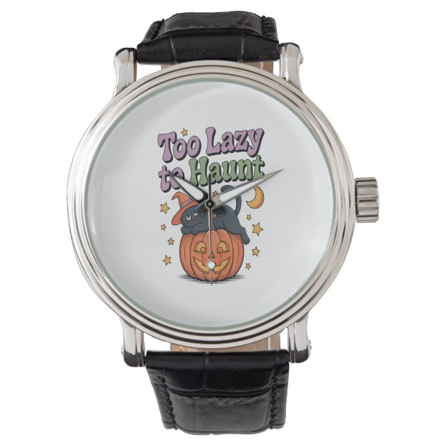Halloween Lazy Ghost Watch (Front)