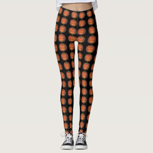 Halloween Leggings Fun Pumpkin Leggings