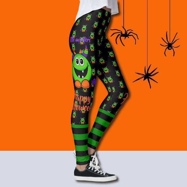 Halloween Leggings Little Monsters Teacher's Pants (Creator Uploaded)